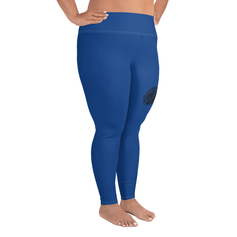 Coach Tiff Curve Fit Performance Leggings Blue