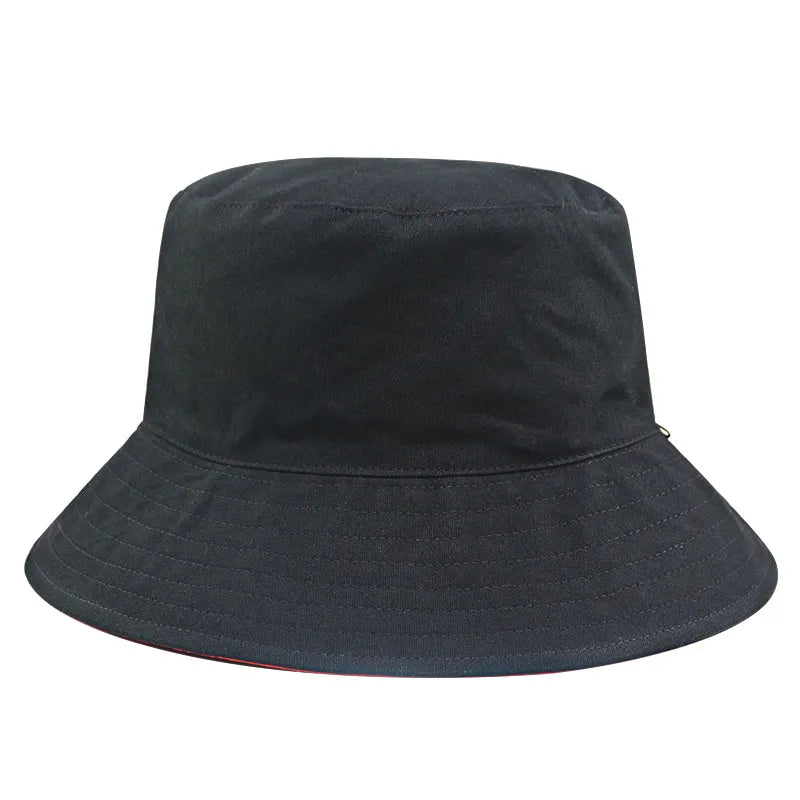 Big Size Bucket Hats Plus Size Hat Large Head Outdoor Panama Caps Cotton Huge Fisherman Hats 56-59cm 59-64cm