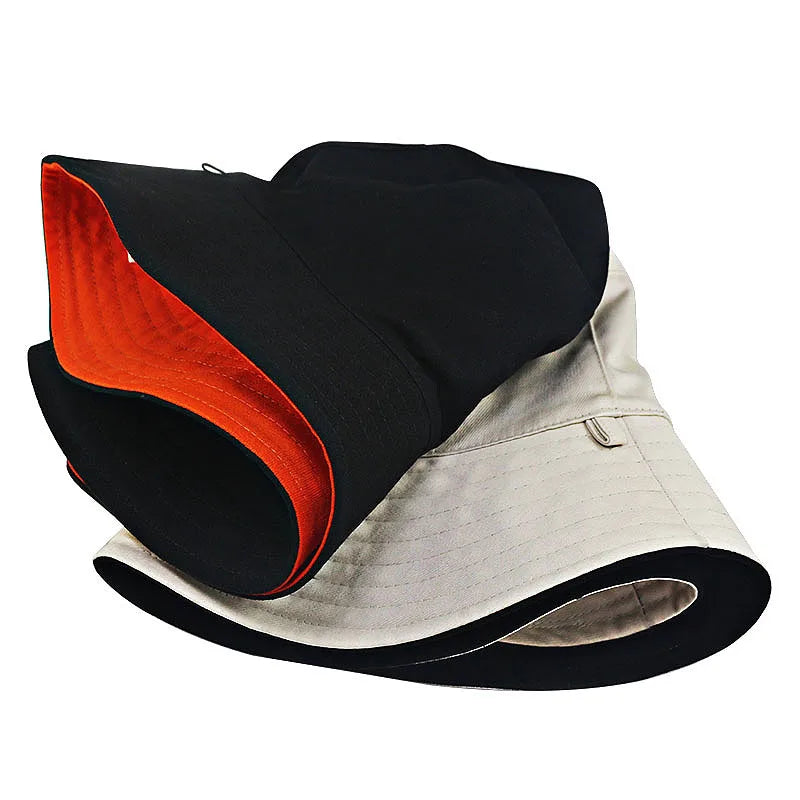 Big Size Bucket Hats Plus Size Hat Large Head Outdoor Panama Caps Cotton Huge Fisherman Hats 56-59cm 59-64cm