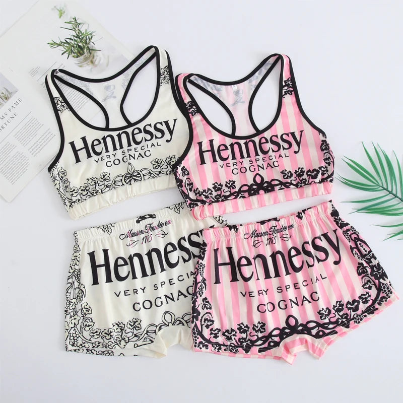 Two Piece Set Polyester Vest and Short  Baby pink White Outfit Women Causal Sleeveless Set