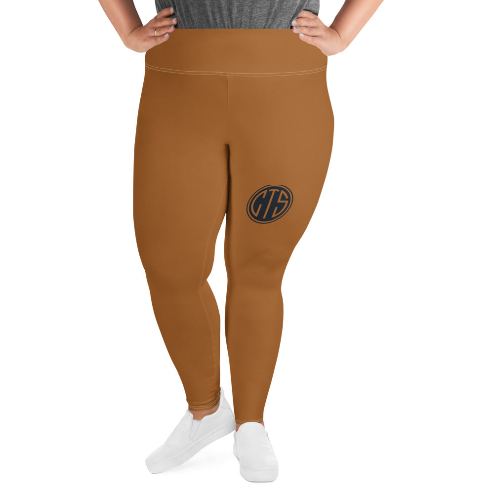 Coach Tiff Curve Fit Performance Leggings Brown