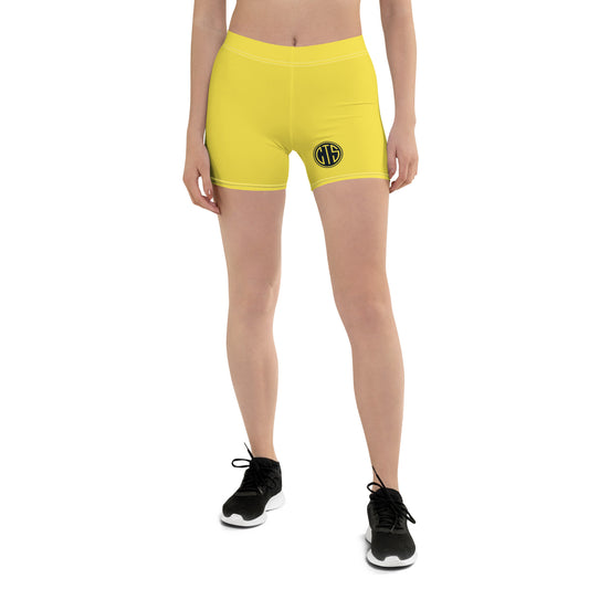 CTS Four-way stretch fabric Shorts- Yellow