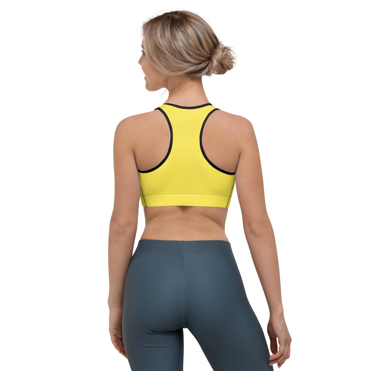 Coach Tiff Shop Sports Bra Yellow!