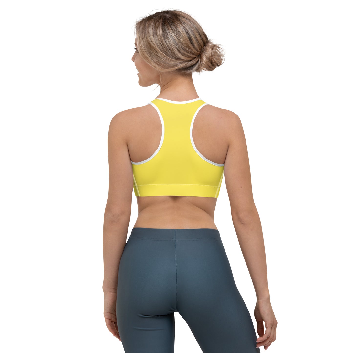 Coach Tiff Shop Sports Bra Yellow!