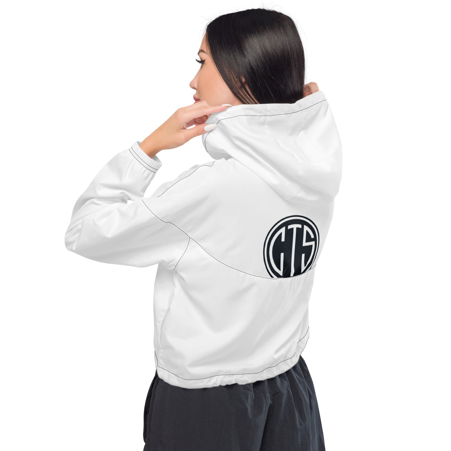 Women’s CTS cropped windbreaker.