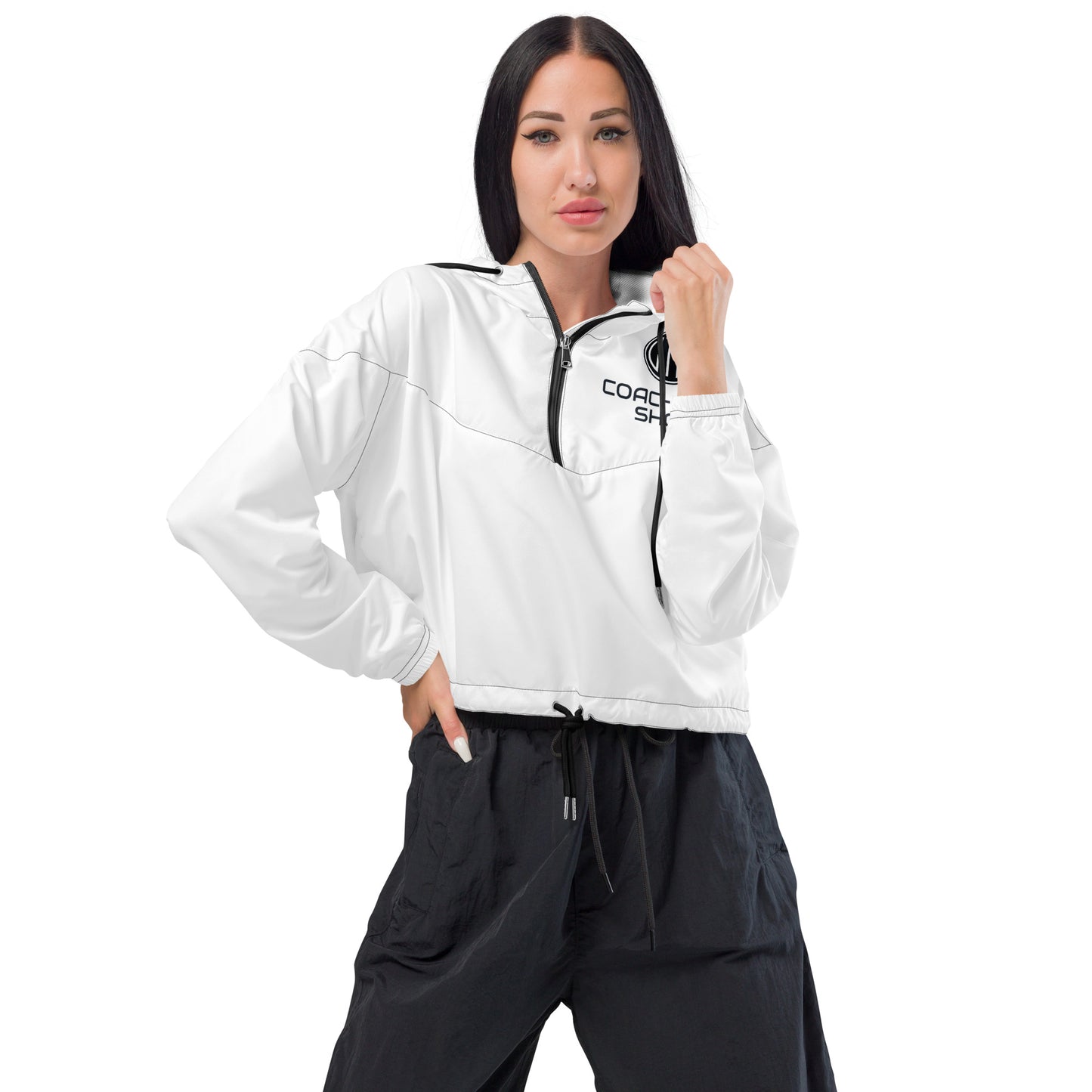 Women’s CTS cropped windbreaker.