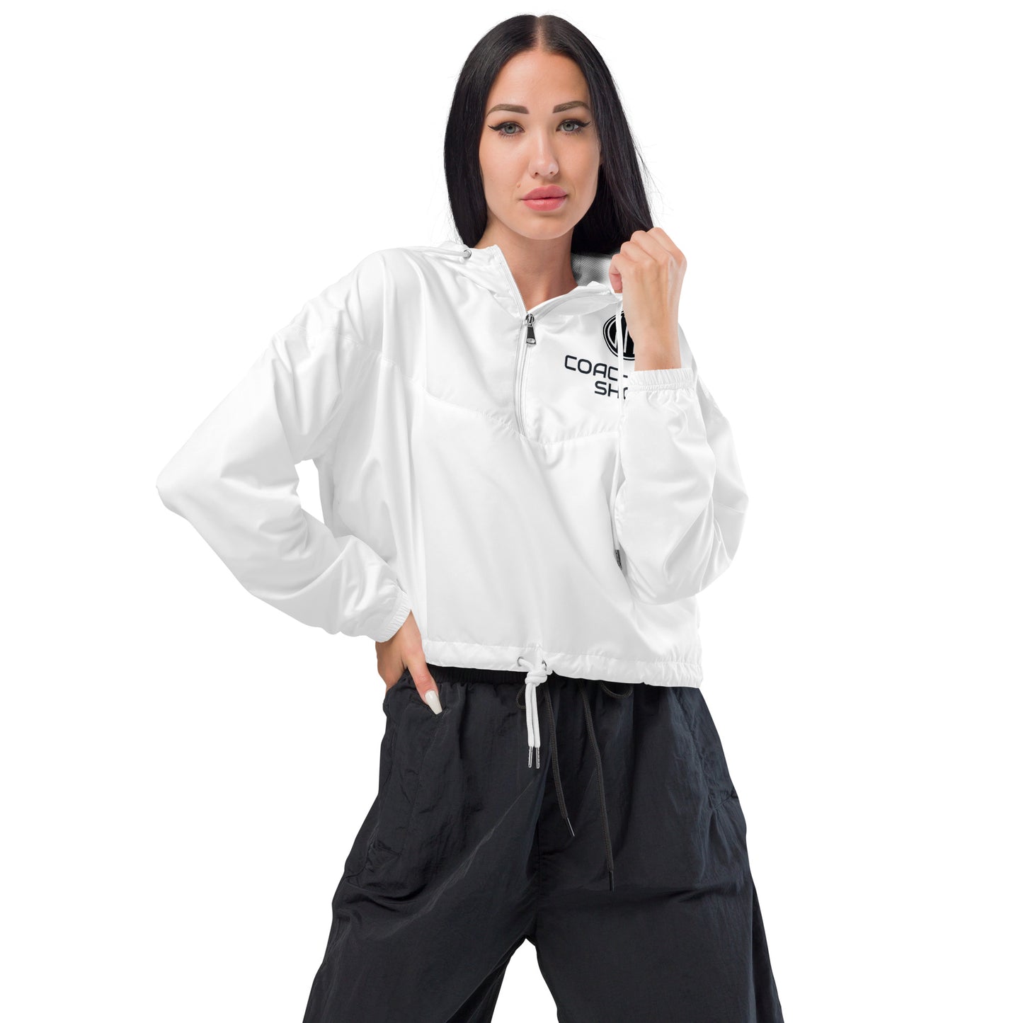 Women’s CTS cropped windbreaker.