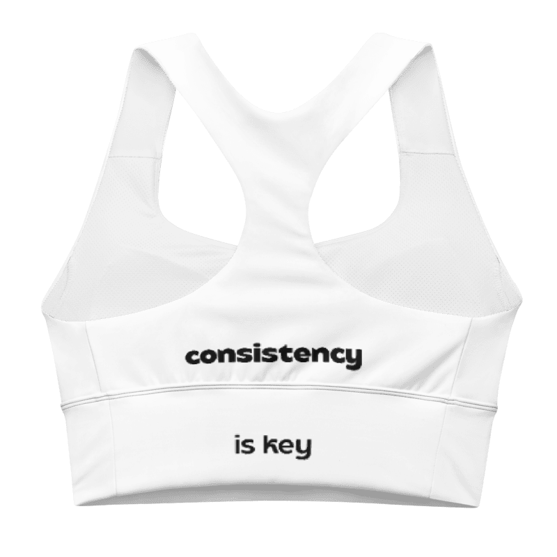 Coach Tiff Longline sports bra! (consistency is key) white.