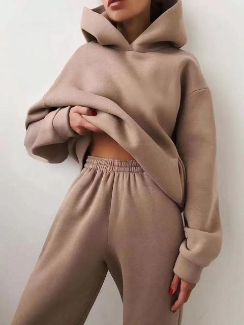 Two Piece Oversized Tracksuit Sets